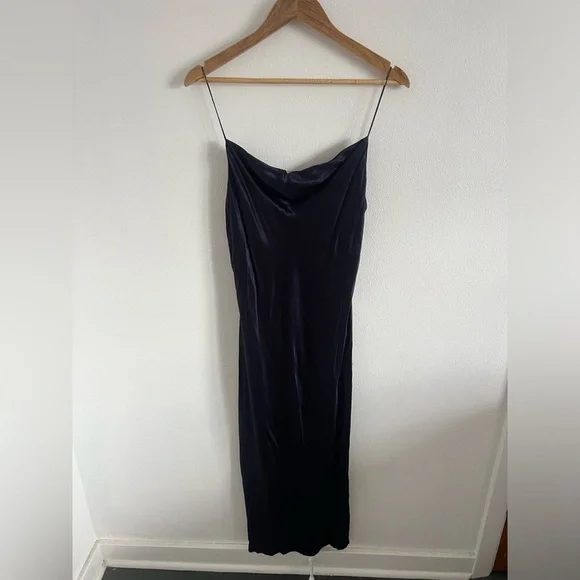 BEC AND BRIDGE MOONDANCE SLIP DRESS NAVY SIZE 4 - Picture 2 of 6